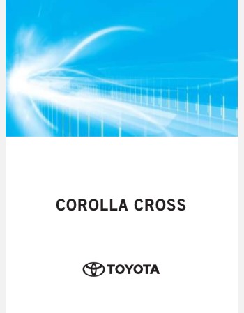 toyota corolla cross hybrid 2025-2026 owners manual